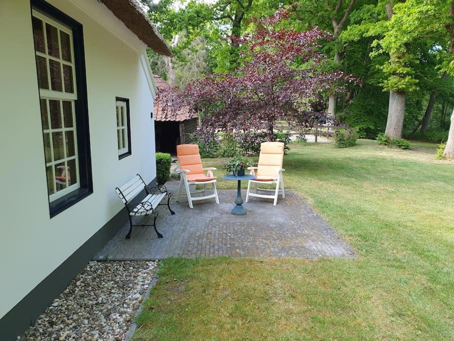 Midden In De Friese Bossen Op Landgoed Princenhof Oranjewoud Exterior photo